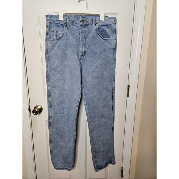 Wrangler Rugged Wear Jeans Mens 38x34 Relaxed Fit Straight Leg Workwear - Picture 1 of 8
